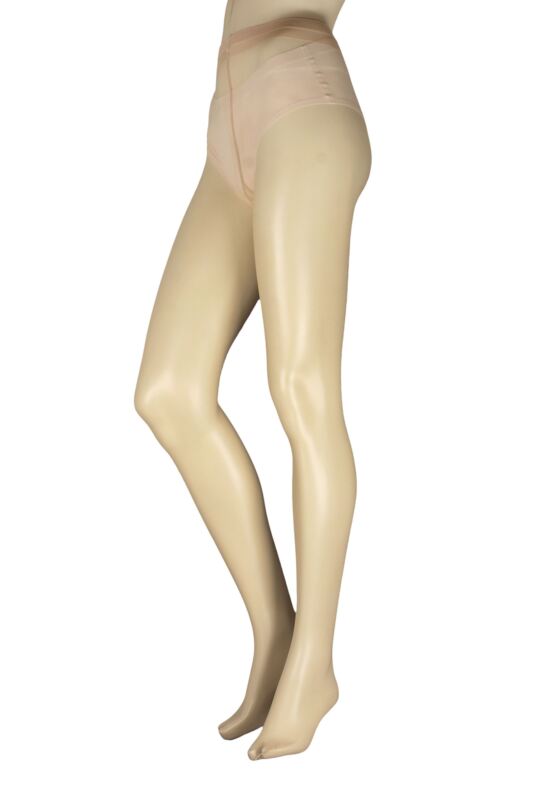 Women's 1 Pair Falke Shelina 12 Denier Ultra Transparent Tights With Shimmer