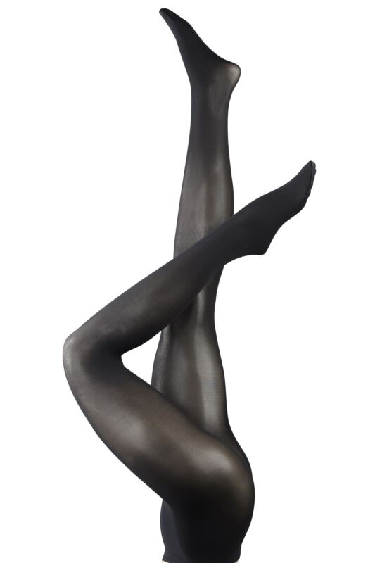 Women's 1 Pair Falke Pure Matt 50 Tights Black S