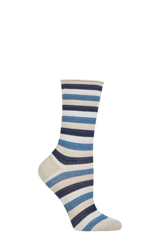Women's 1 Pair Falke Dopamine Stripe Lyocell Socks