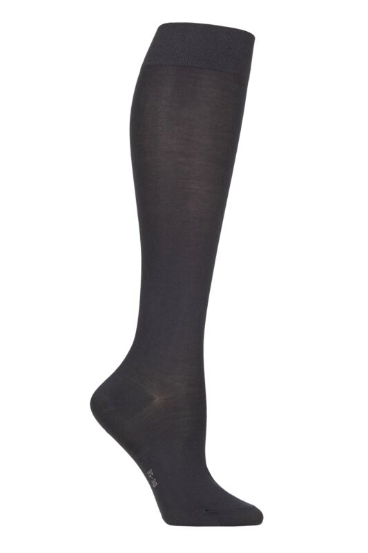 Women's 1 Pair Falke Cotton Touch Knee High Socks