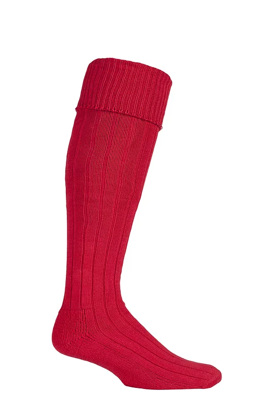 Mens 1 Pair Glenmuir Birkdale Cotton Cushioned Knee High Golf Socks Brigade 7-11