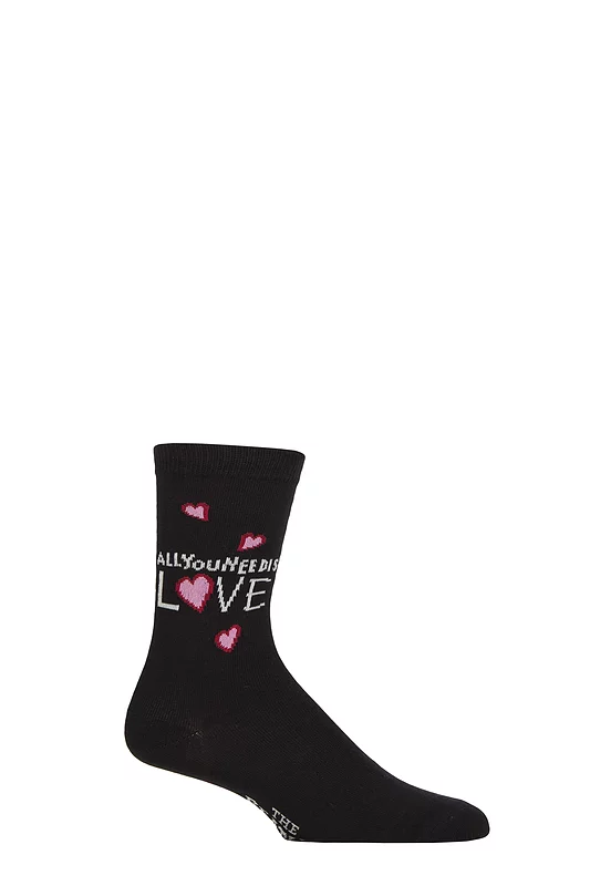 SOCKSHOP Music Collection 1 Pair The Beatles Cotton Socks