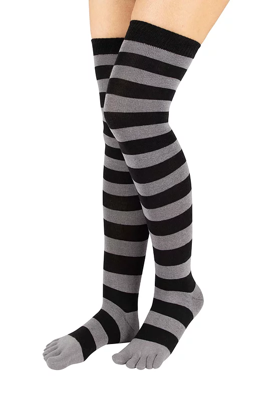 Mens and Women's 1 Pair TOETOE Essential Over The Knee Toe Socks