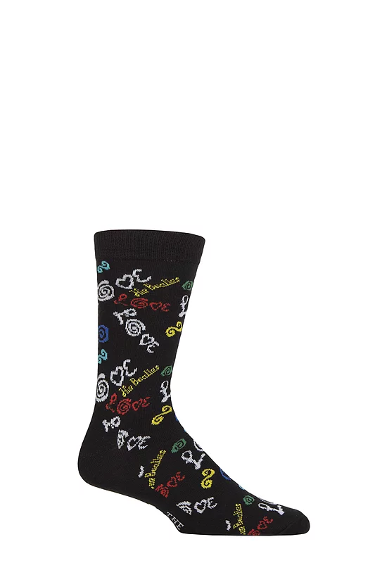 SOCKSHOP Music Collection 1 Pair The Beatles Cotton Socks