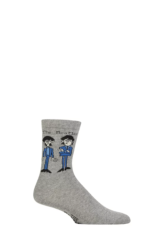 SOCKSHOP Music Collection 1 Pair The Beatles Cotton Socks