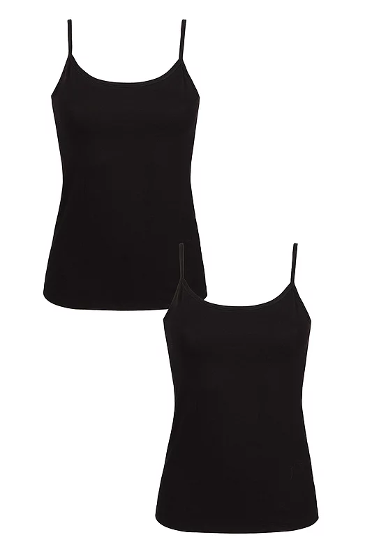 Women's 2 Pack Falke Daily Comfort Cotton Vest Top