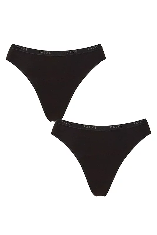 Women's 2 Pack Falke Daily Comfort Cotton Thongs