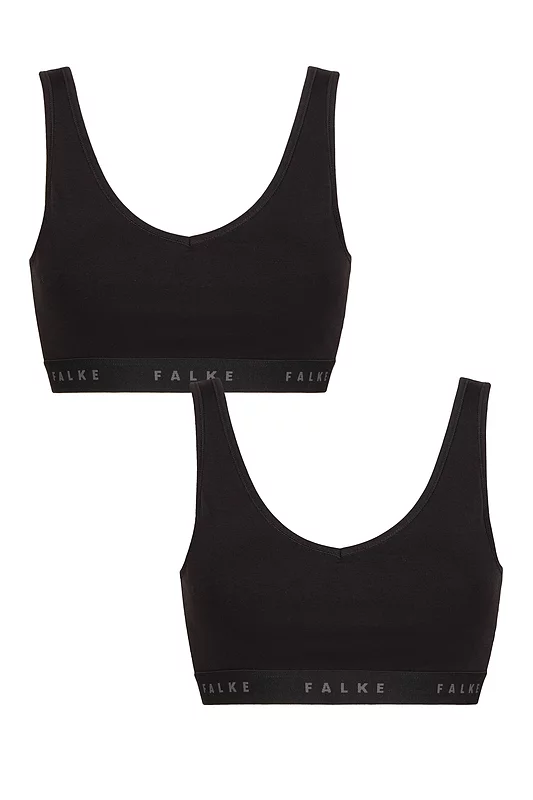 Women's 2 Pack Falke Daily Comfort Cotton Bralette