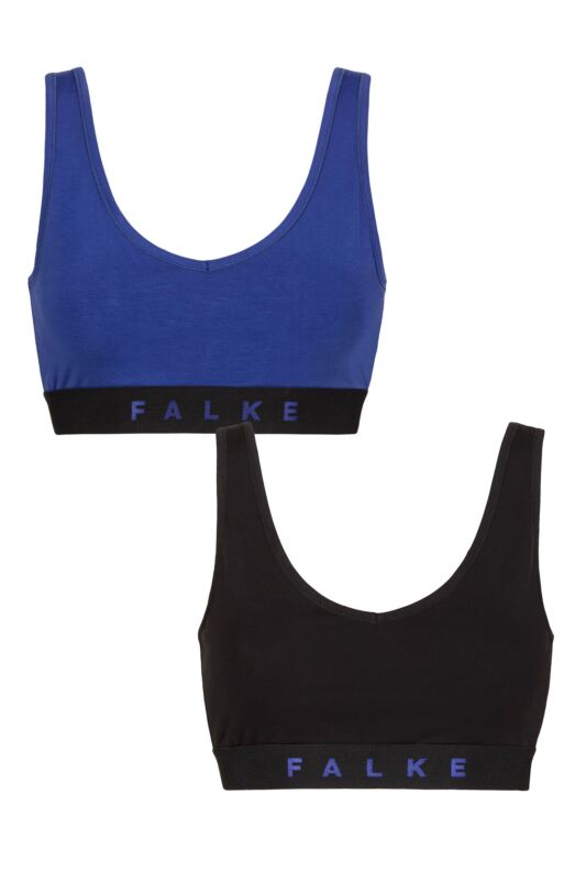 Women's 2 Pack Falke Daily Comfort Cotton Bralette