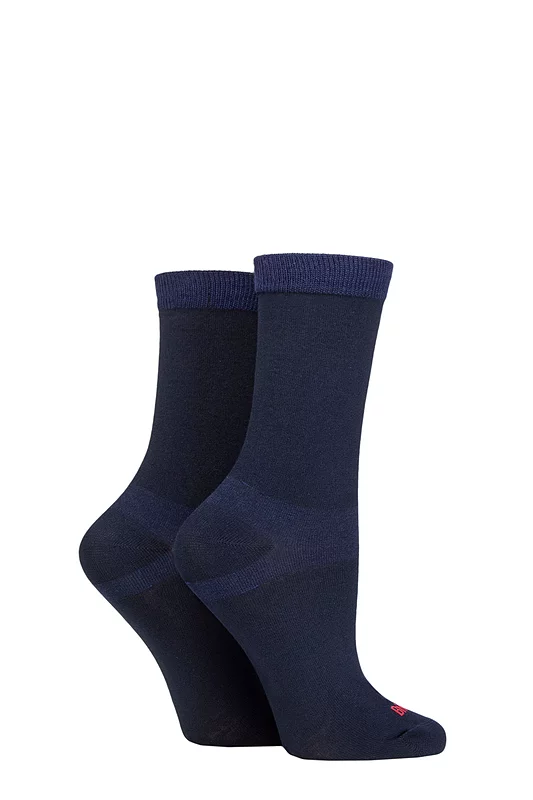Women's 2 Pair Bridgedale Coolmax Liners For Extra Comfort And Dryness