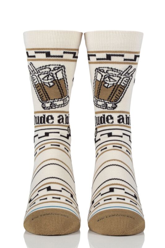 Mens and Women's 1 Pair Stance The Big Lebowski The Dude Combed Cotton Socks