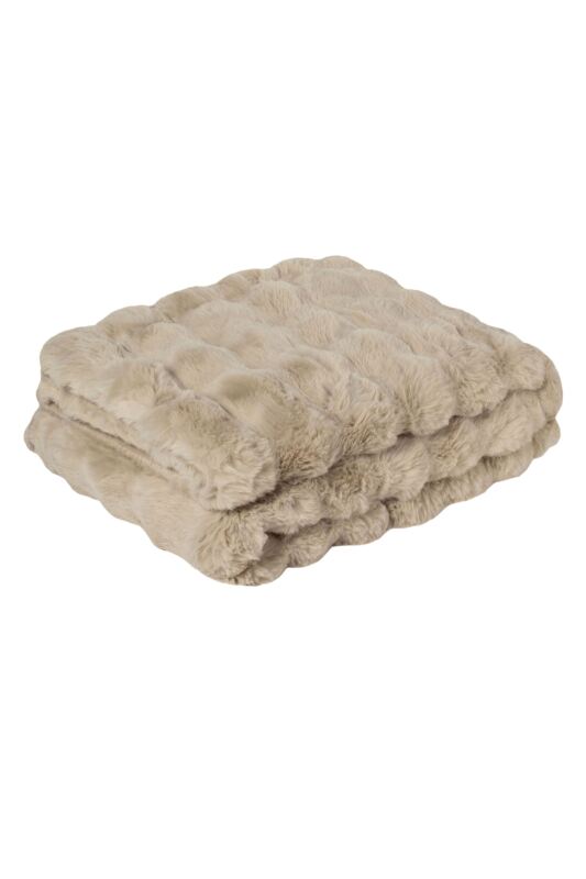 SOCKSHOP Heat Holders Snuggle Ups 3.7 TOG Faux Fur Luxury Blanket