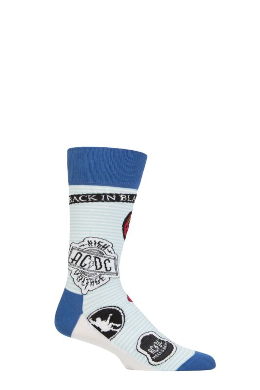 SOCKSHOP Music Collection 1 Pair AC/DC Cotton Socks