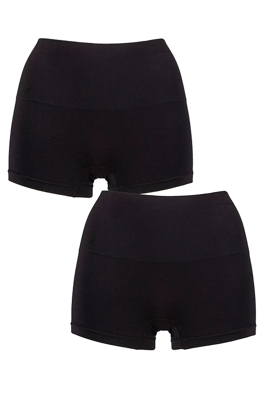 Women's 2 Pack Ambra Seamless Smoothies Shorties