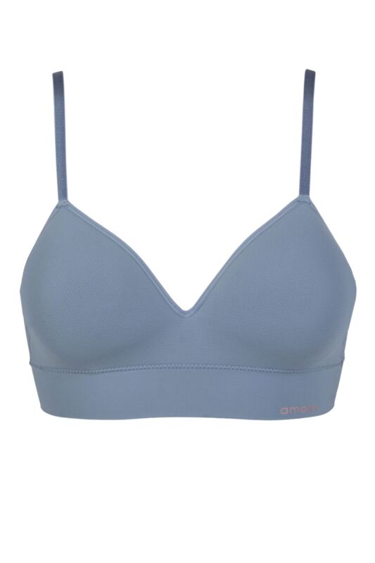 Women's 1 Pack Ambra Bondi Bare Longline Bra Midnight UK 16-18