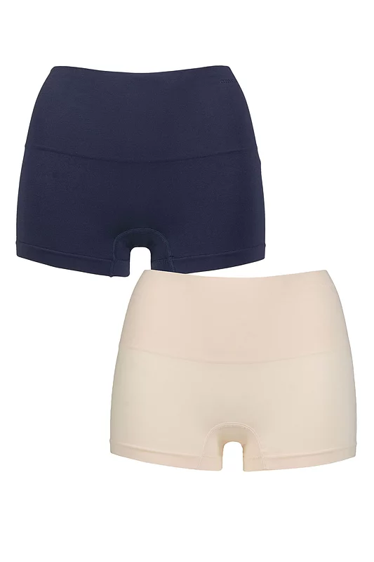 Women's 2 Pack Ambra Seamless Smoothies Shorties