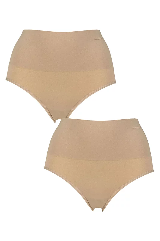 Women's 2 Pack Ambra Seamless Smoothies Full Brief