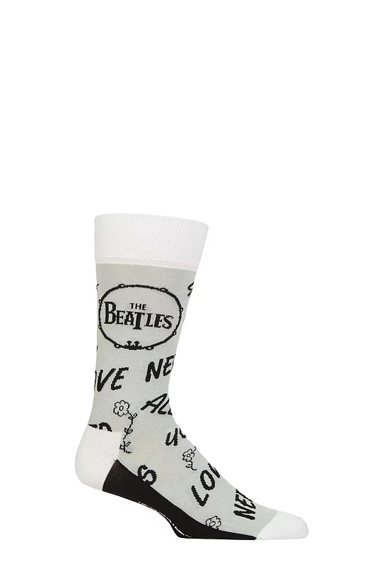 SOCKSHOP Music Collection 1 Pair The Beatles Cotton Socks