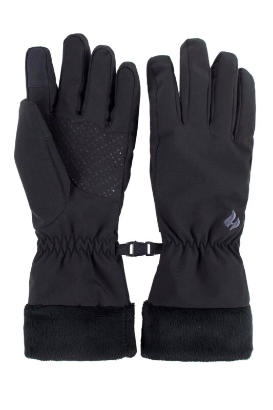 Women's 1 Pair SOCKSHOP Heat Holders Kenai Soft Shell Gloves
