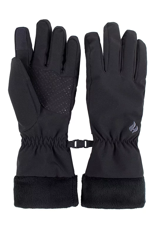 Women's 1 Pair SOCKSHOP Heat Holders Kenai Soft Shell Gloves