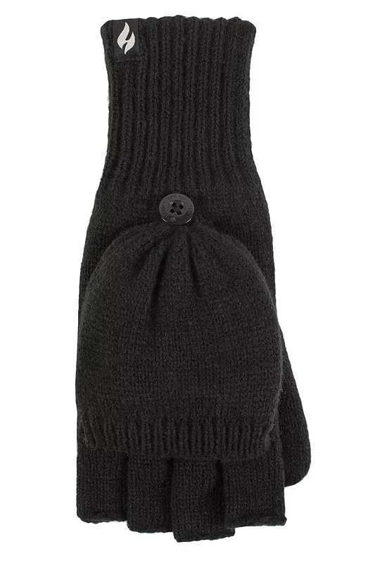 Mens and Women's 1 Pack SOCKSHOP Heat Holders Converter Mittens