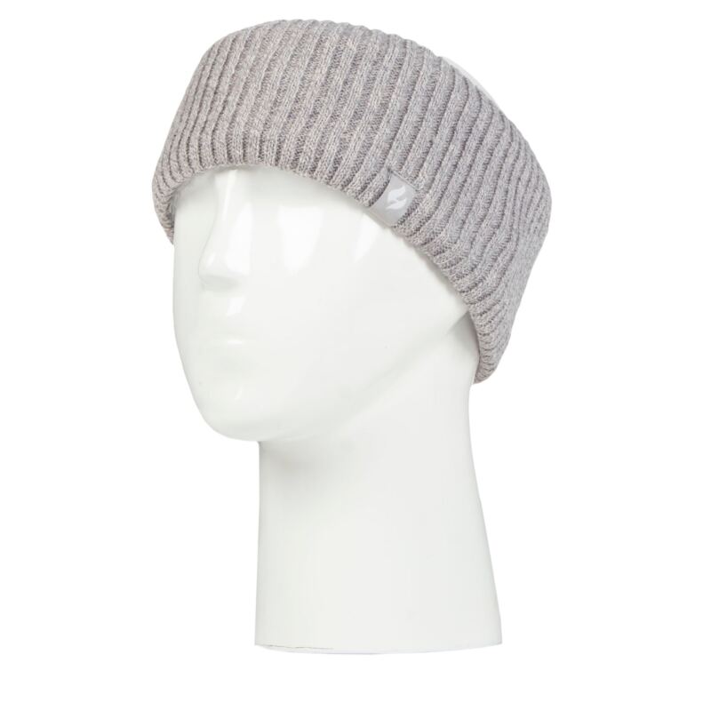Women's 1 Pack SOCKSHOP Heat Holders Padova Ribbed Headband