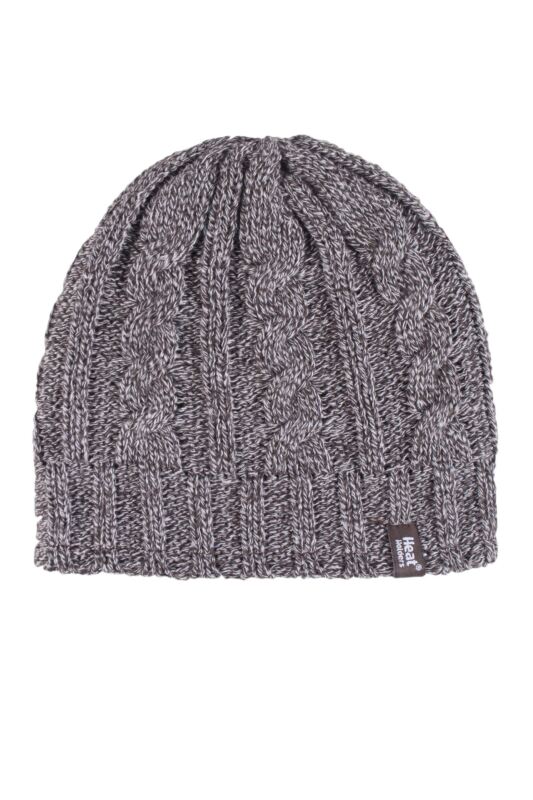 Women's 1 Pack Heat Holders 4.7 Tog Heatweaver Yarn Hat Fawn