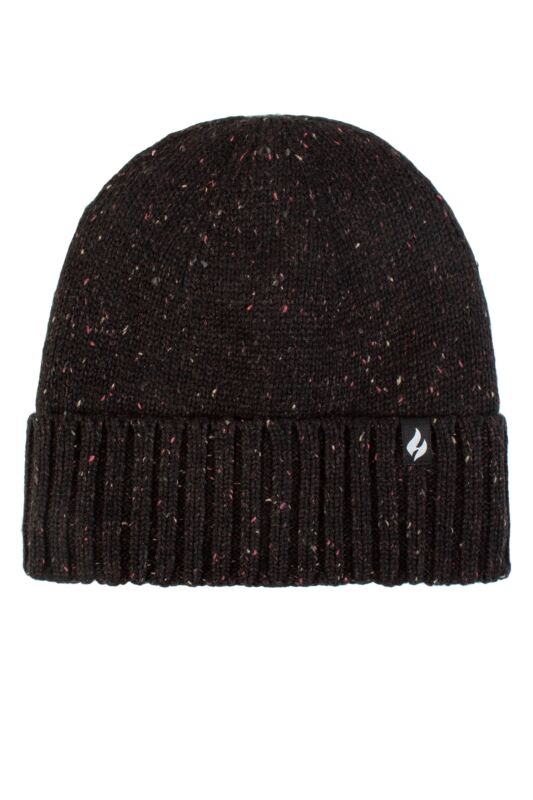 Mens 1 Pack SOCKSHOP Heat Holders Andes Deep Turnover Hat