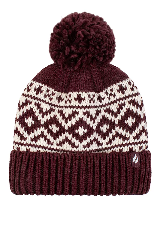 Women's 1 Pack SOCKSHOP Heat Holders Billingen Turn Over Cuff Hat