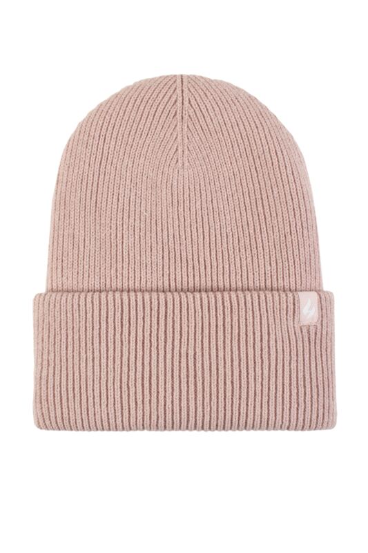 Women's 1 Pack SOCKSHOP Heat Holders Vermont Fine Rib Turnover Cuff Hat