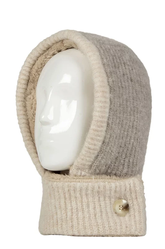 Women's 1 Pack SOCKSHOP Heat Holders Fern Button Snood