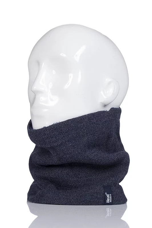 Mens 1 Pack Heat Holders 2.6 Tog Heatweaver Yarn Neck Warmer