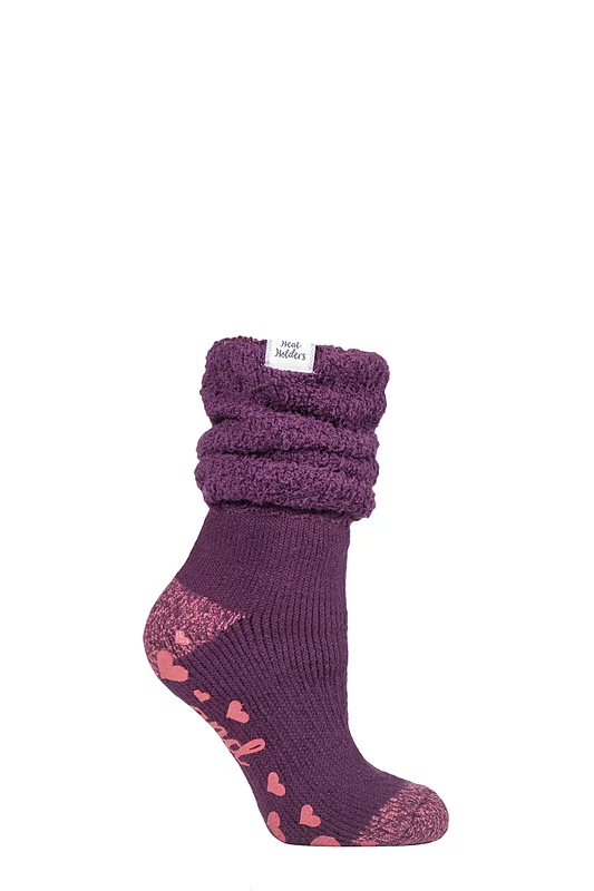 Women's 1 Pair Heat Holders Lounge Cosy Slouch Socks