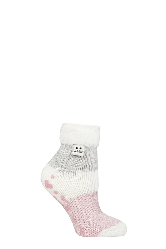Women's 1 Pair Heat Holders Lounge Feather Turn Over Cuff Socks
