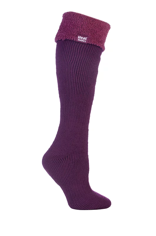 Women's 1 Pair SOCKSHOP Wellington Boot Heat Holders Thermal Socks