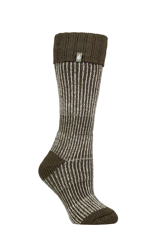 Women's 1 Pair SOCKSHOP Heat Holders 2.3 TOG Thermal Boot Socks