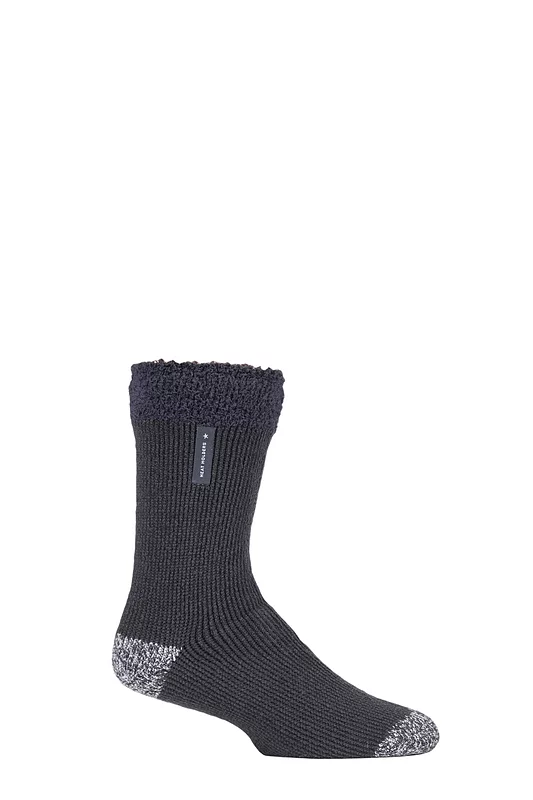 Mens 1 Pair Heat Holders Lumi Sleep Socks