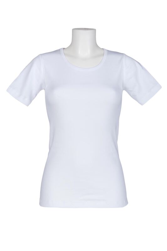 Women's 1 Pack Heat Holders 0.45 Tog Short Sleeve Vest White Extra Large