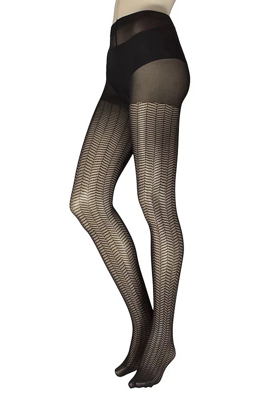 Womens 1 Pair Charnos Chevron Tights
