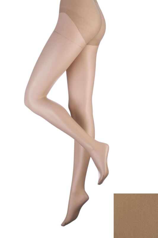 Women's 1 Pair Charnos 7 Denier Simply Bare Tights
