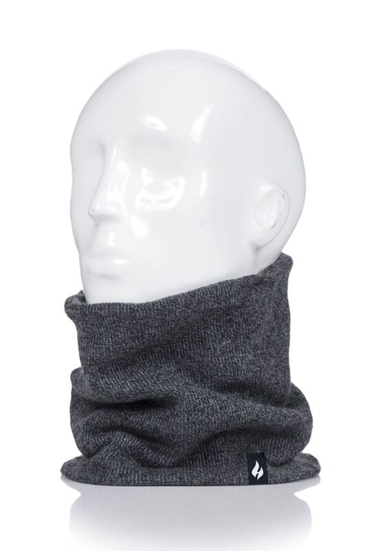 Mens 1 Pack Heat Holders 2.6 Tog Heatweaver Yarn Neck Warmer