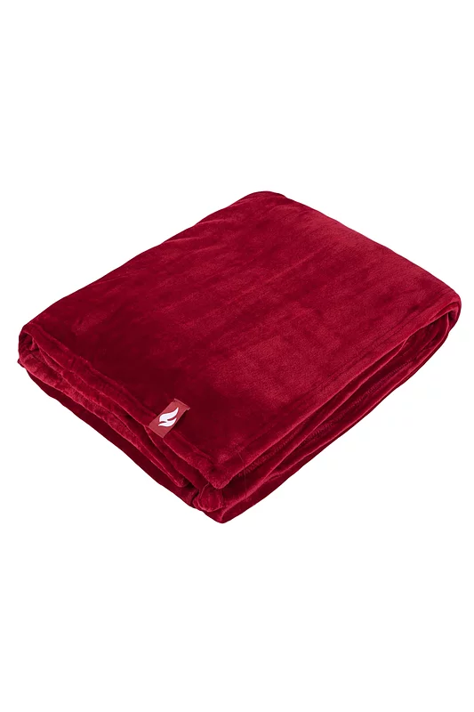 SOCKSHOP Heat Holders Snuggle Up Thermal Blanket Cranberry 180 x 200cm