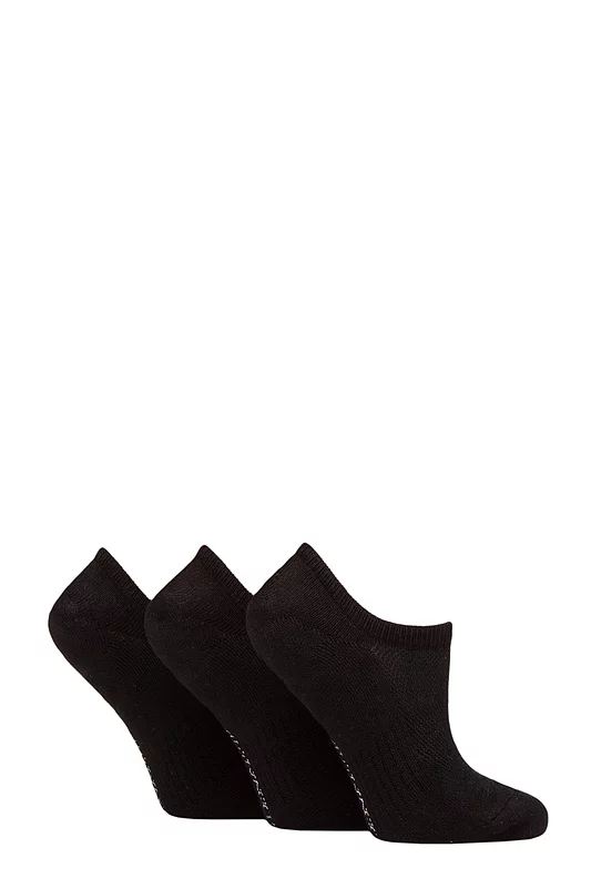 Women's 3 Pair Glenmuir Bamboo Sports Shoe Liners