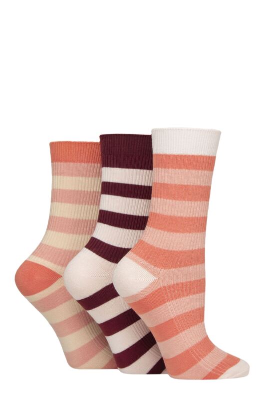 Women's 3 Pair Glenmuir Bamboo Leisure Socks
