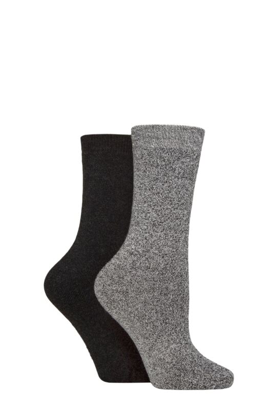 Women's 2 Pair Glenmuir Bamboo Cushioned Boot Socks
