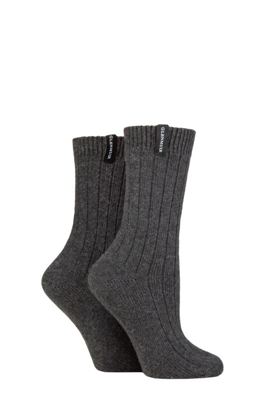 Women's 2 Pair Glenmuir Classic Boot Socks