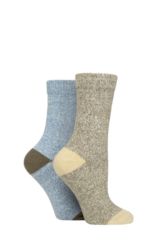 Women's 2 Pair Glenmuir Soft Touch Boot Socks