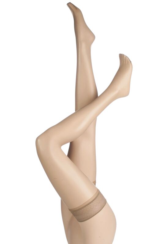 Women's 1 Pair Charnos 7 Denier Simply Bare Hold Ups