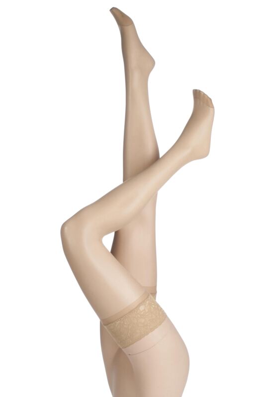 Women's 1 Pair Charnos 10 Denier Run Resist Hold Ups