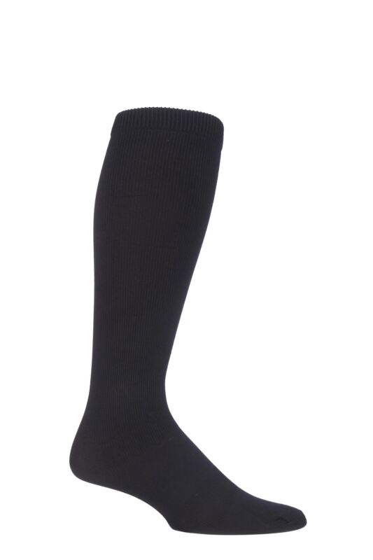 Mens 1 Pair SOCKSHOP IOMI FootNurse 80 Denier Flight and Travel Socks